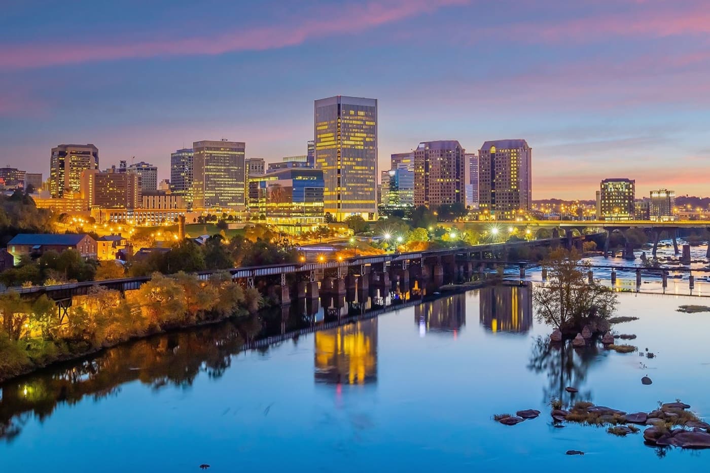 Richmond Skyline and River